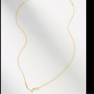 Anthropologie Celestial Sign Ring + Necklace set (aries)